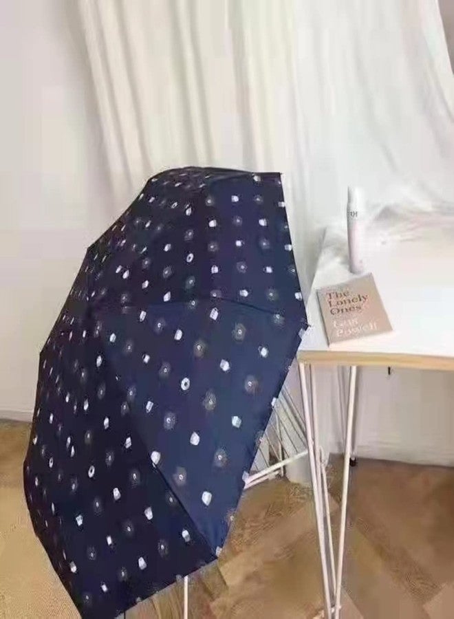 مظلة كيكيمي ثلاثية الطي أوتوماتيكية للشمس والمطر للرجال والنساء (عبوة من قطعة واحدة) - Image 4